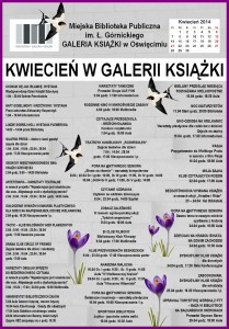 Kalendarz w GK kwiecień